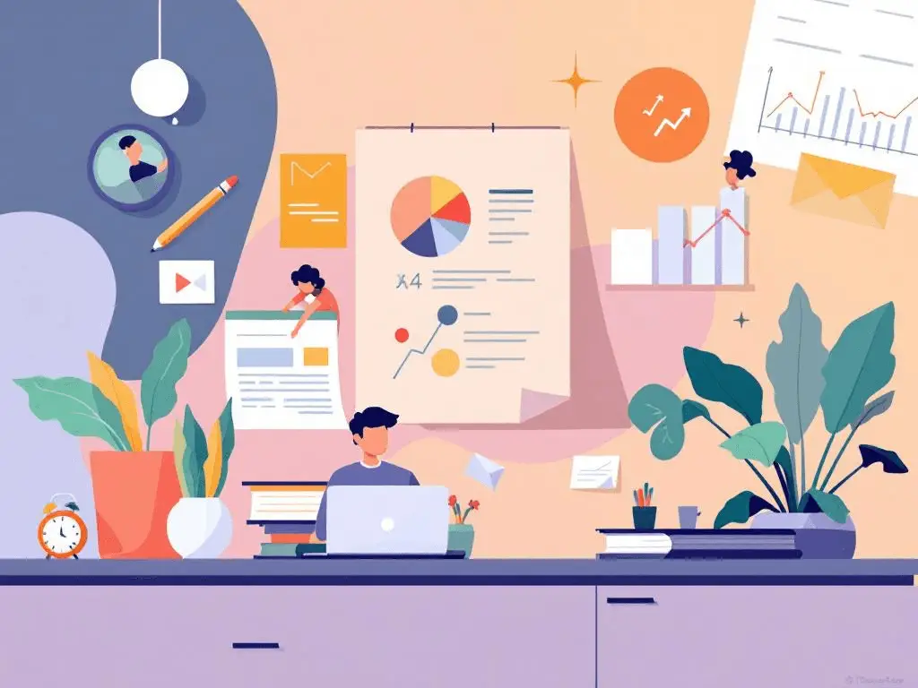 A professional abstract illustration representing the concept of Why Traditional Business Planning Fails Solo Entrepreneur...