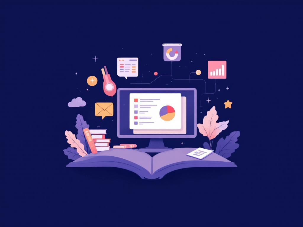 A professional abstract illustration representing the concept of Get the Foundation Right in Bookkeeping