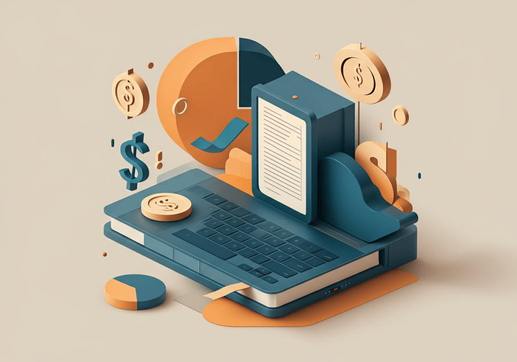 A professional abstract illustration representing the concept of Miscategorizing expenses can distort the reports you're t...