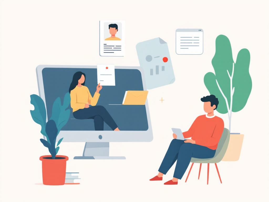 A professional abstract illustration representing the concept of Start With What You Already Have: The Warm Network Audit ...