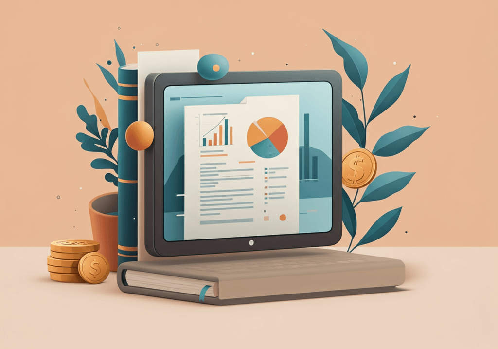 A professional abstract illustration representing the concept of Before You Open Anything: Cash vs. Accrual in Bookkeeping